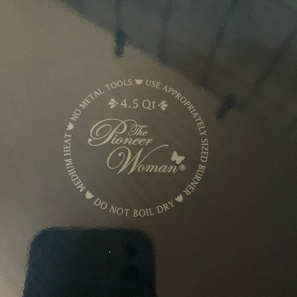 The Pioneer Woman Jumbo Cooker - Ombré Teal - Picture 6 of 8